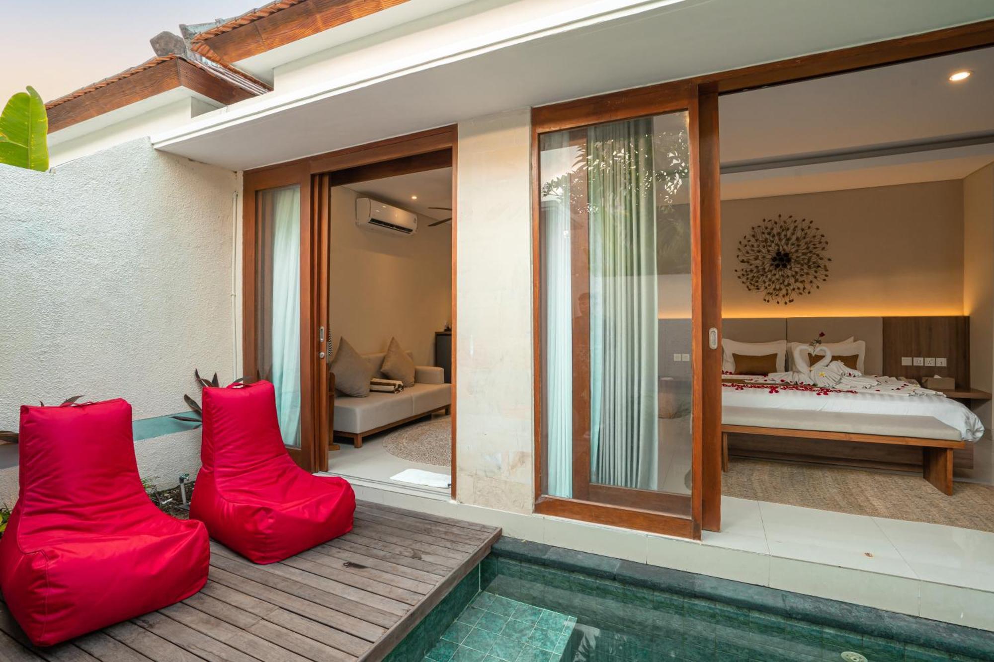 The Sakaye Villas & Spa Legian Kamer foto