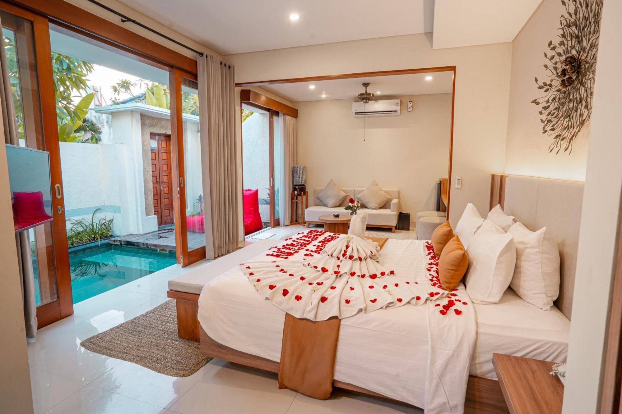 The Sakaye Villas & Spa Legian Kamer foto