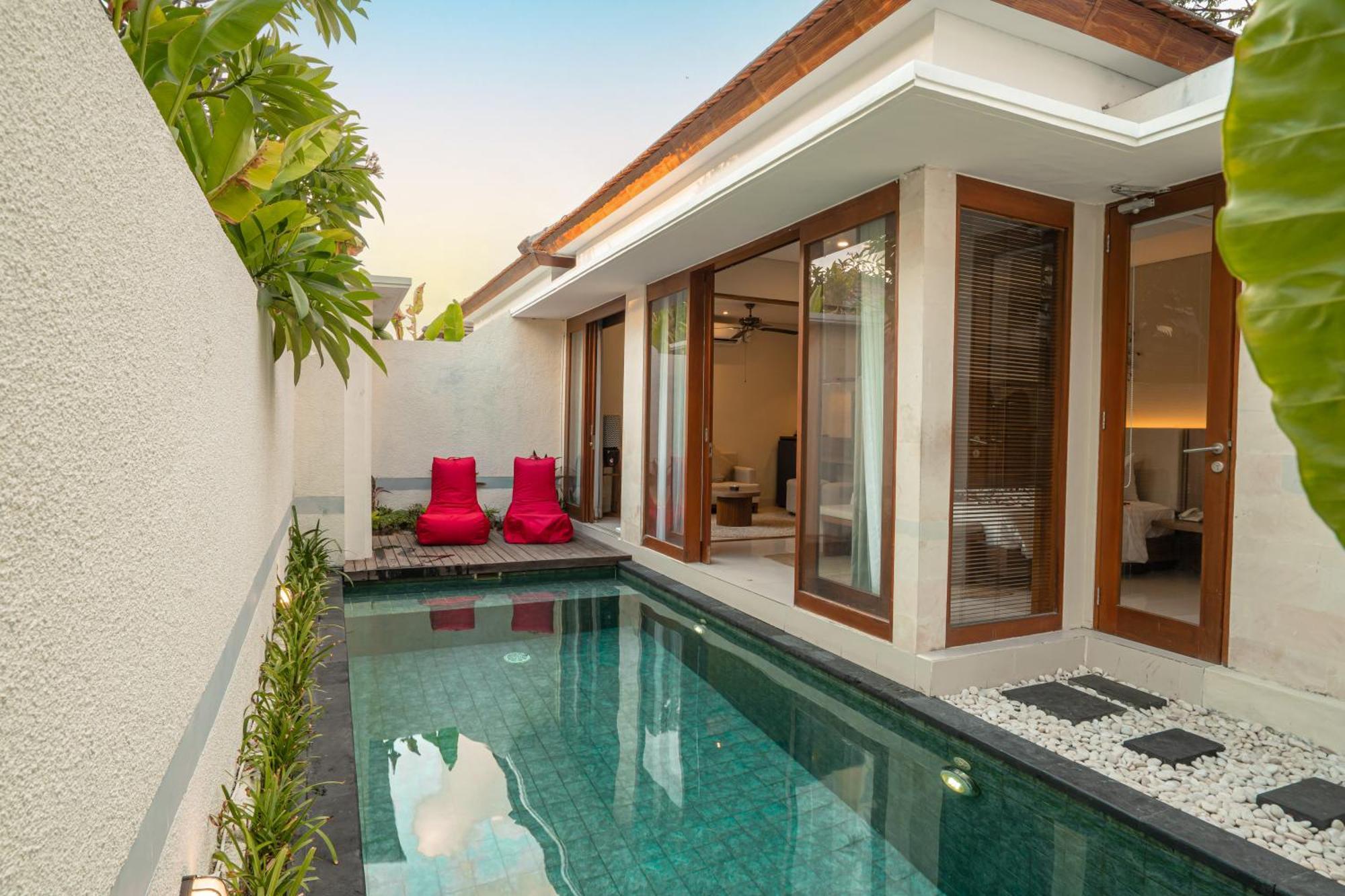The Sakaye Villas & Spa Legian Kamer foto